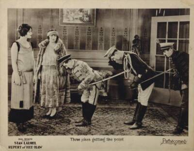 Rupert Of Hee Haw Lobby Card Ena Gregory Mae Laurel Billy Old Movie Photo