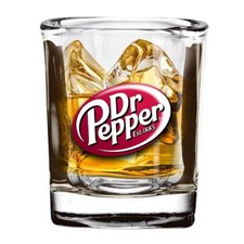 Dr. Pepper Shot Glass Limited Edition Extra Thick, High Quality, Collectible