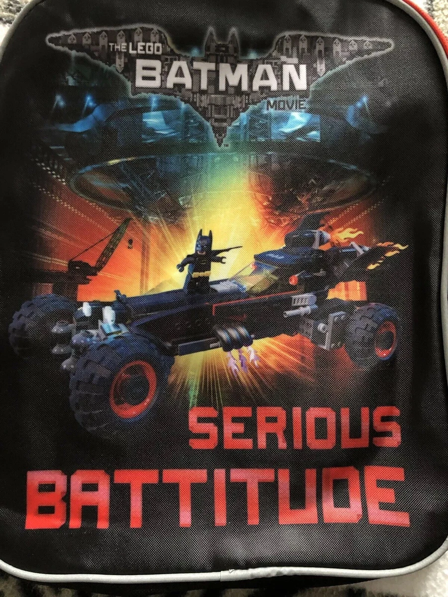 Lego Batman Movie Batman and Batmobile Rucksack Children s School Lunch Bag