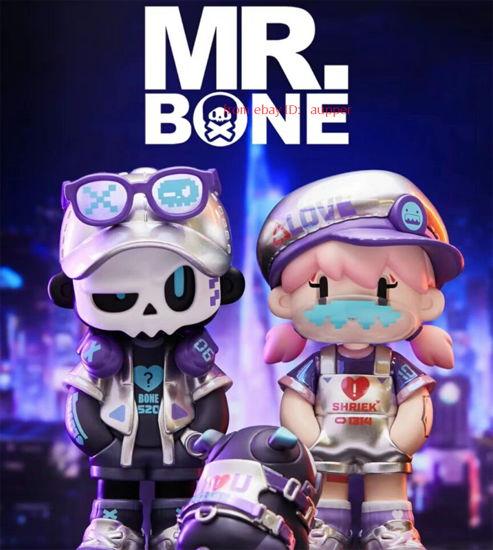 Mr.Bone & Shriek Future Lover Valentine'S Day Action Figure In