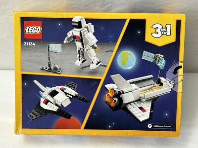 New SPACE SHUTTLE 3 in 1 Lego Creator set #31134 (SH2
