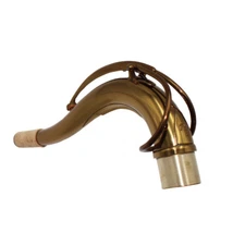 EM Power neck champagne gold tenor saxophone SBA style neck with warm sound