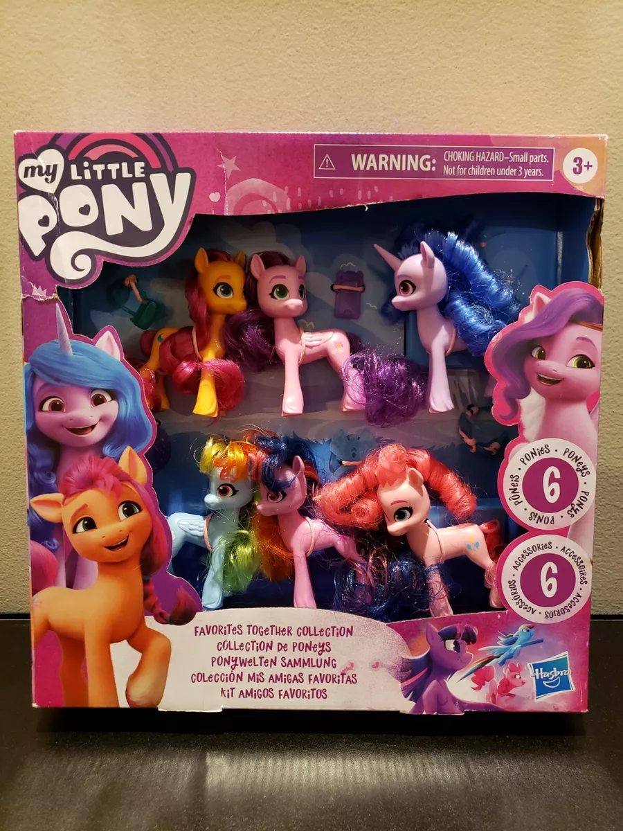 Kit Amigas My Little Pony com 6