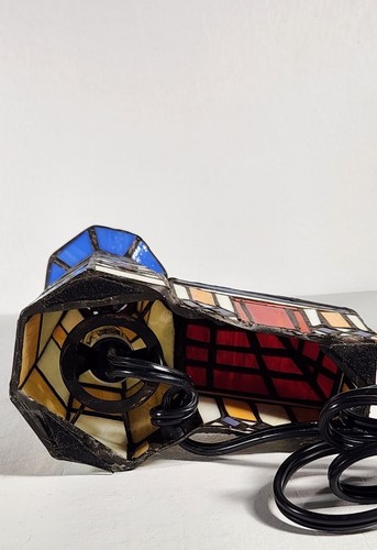 Tiffany Style Beacon Lighthouse Table Lamp Night Lights Stained Glass Mosaic - Picture 9 of 9