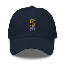 Seattle Mariners Minimalist Design Embroidered Dad Hat Baseball Cap