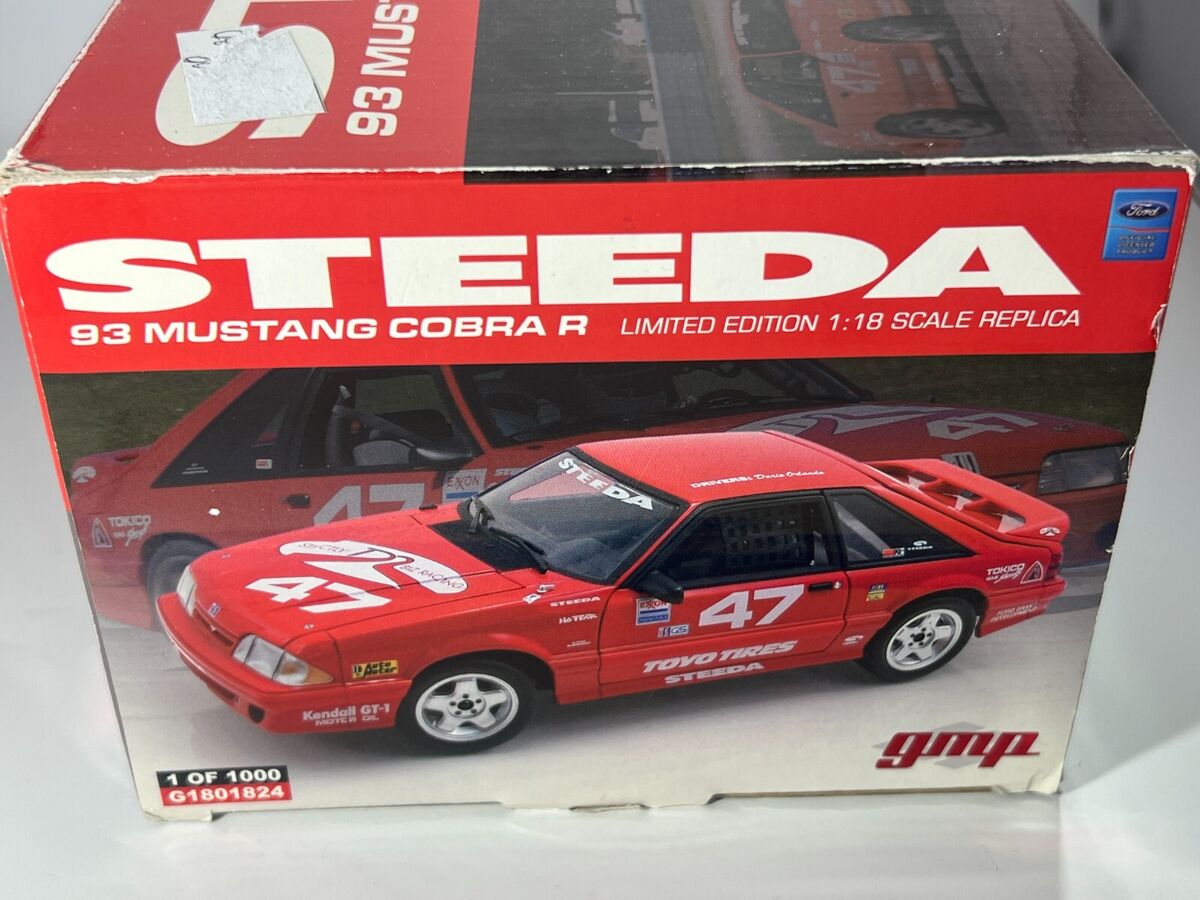 1/18 GMP 1993 Ford Mustang Cobra R Steeda 1/1000 NIB 1/18 GMP 1993 Ford Mustang Cobra R Steeda 1/1000 NIB
