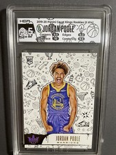 2019-20 Panini Court Kings Jordan Poole #141 Rookie RC Level 3 III 9.5