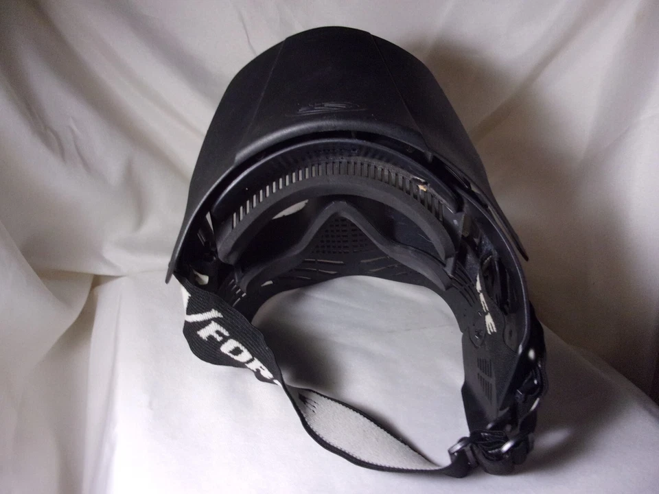 V-Force Armor Field Vision Anti-Fog Paintball Mask with Visor - Black - Image 3 of 4