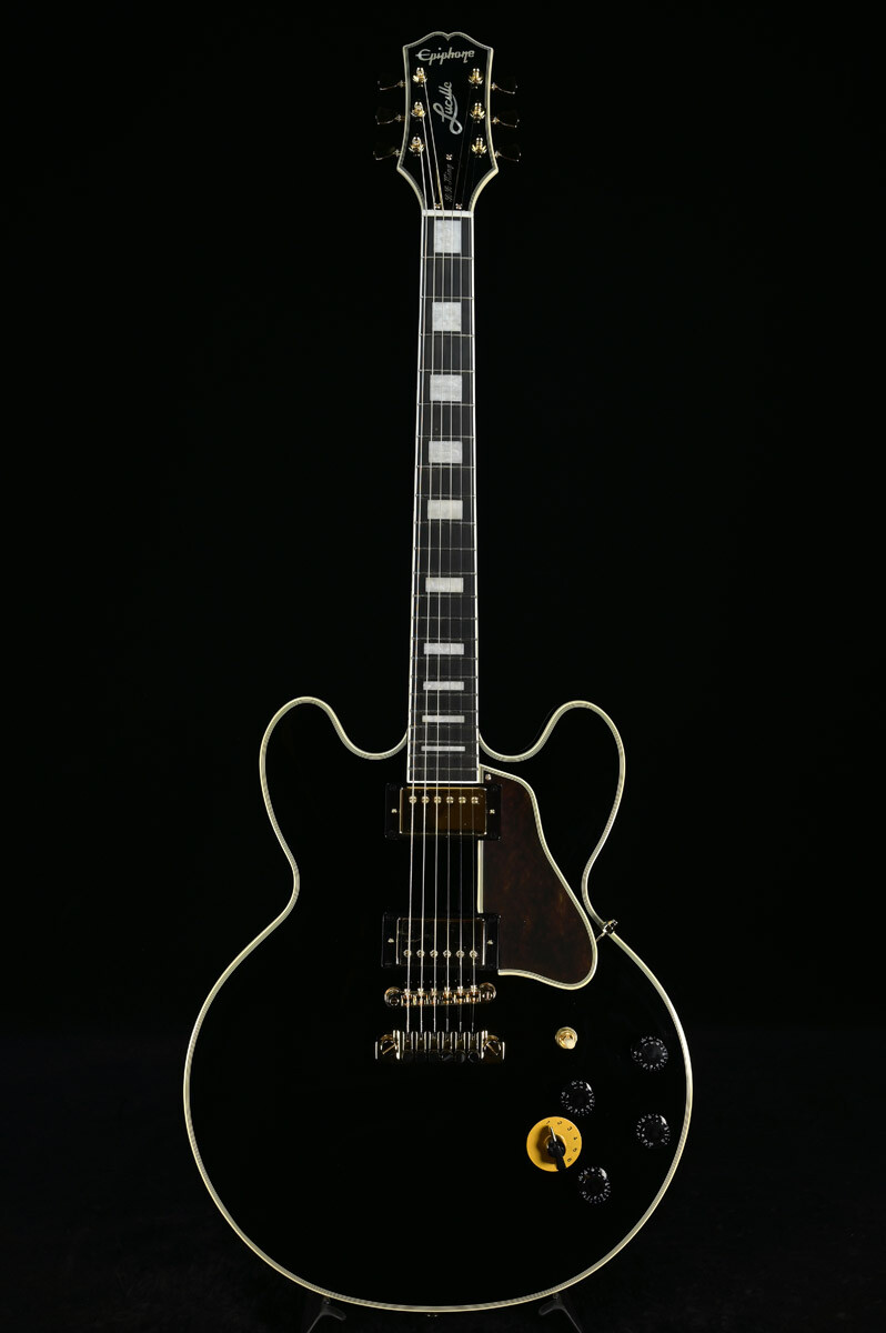 Epiphone BB King Lucille B.B. King Lucille Ebony semi-aco Epiphone BB King Lucille B.B. King Lucille Ebony semi-aco