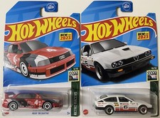 Hot Wheels '90Audi Quattro/Alfa Romero GTV6 3.0 HW Retro Racers (Lote de 2)