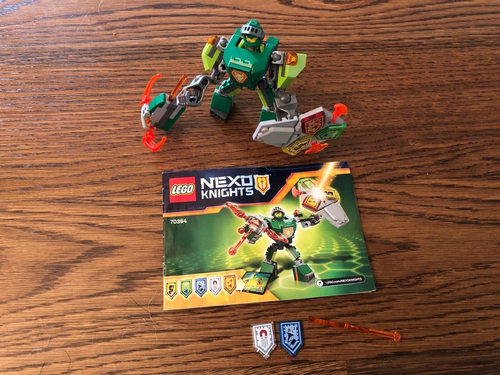 lego nexo knights battle suit
