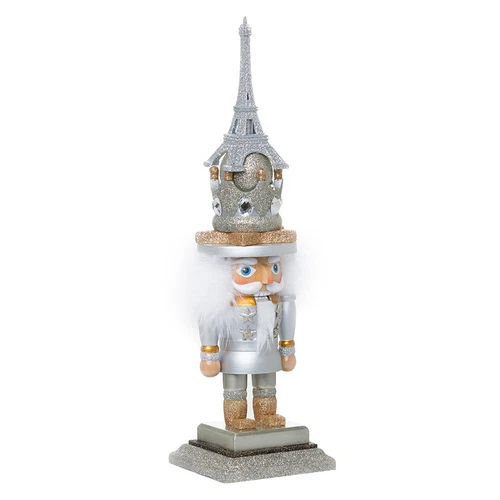 Kurt Adler Hollywood Nutcrackers Paris Hat Nutcracker - Thumbnail 5