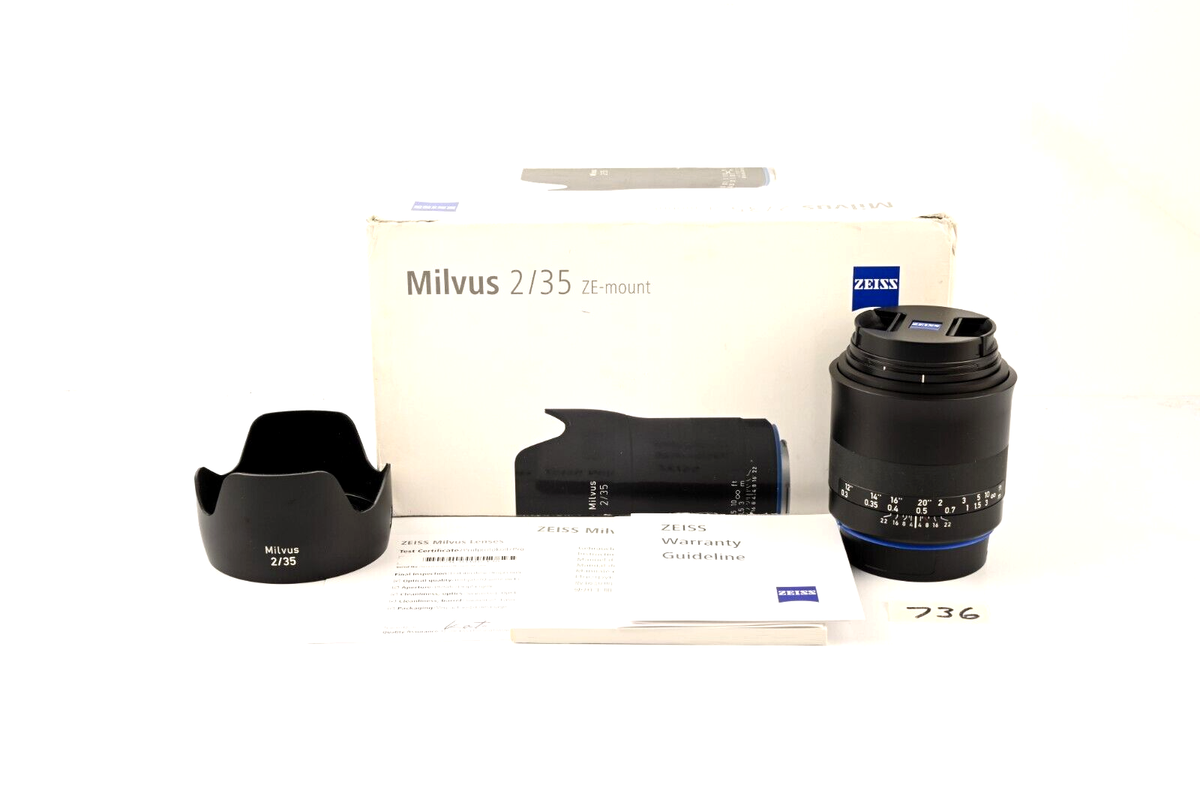 Zeiss Milvus 35mm F/2 ZE Lens for Canon EF | eBay