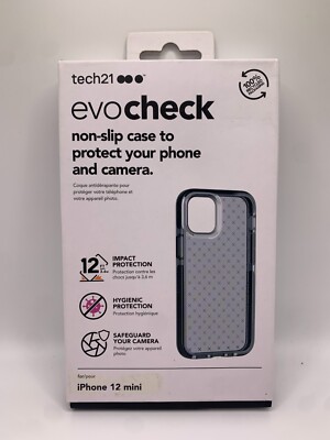 iPhone 12 mini Tech21 Evo Check Non-Slip Impact Case