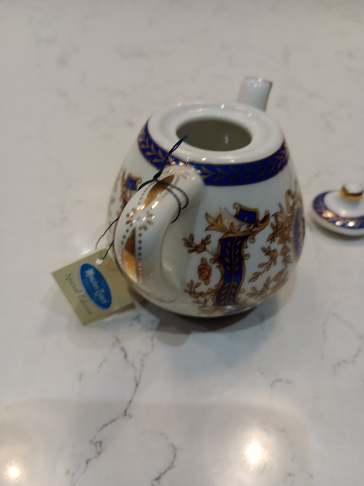 Porcelain Art Miniature Teapot Collection Special Edition With Tag