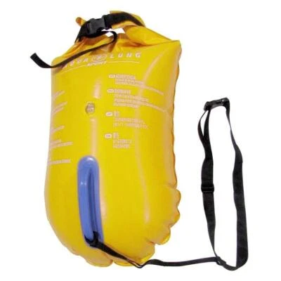 AQUA LUNG SPORT iDRY BAG 15L Schnorchel Tauchen Schwimm Hilfe Boje Freiwassersch