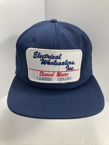 Channel Master ￼TV Radio Electrical Virginia Patch Badge SnapBack Trucker Hat