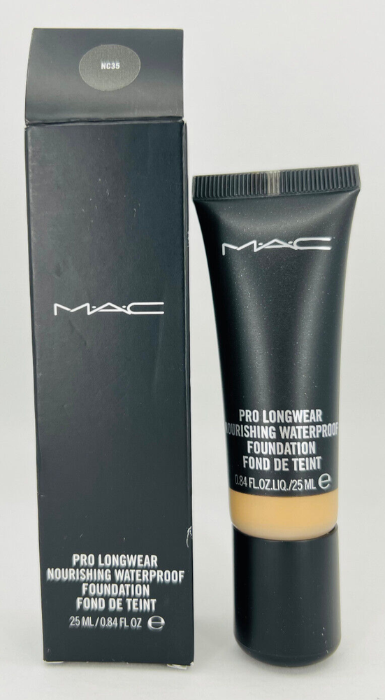 MAC Pro Longwear Nourishing Waterproof Foundation in NC35 - 25mL