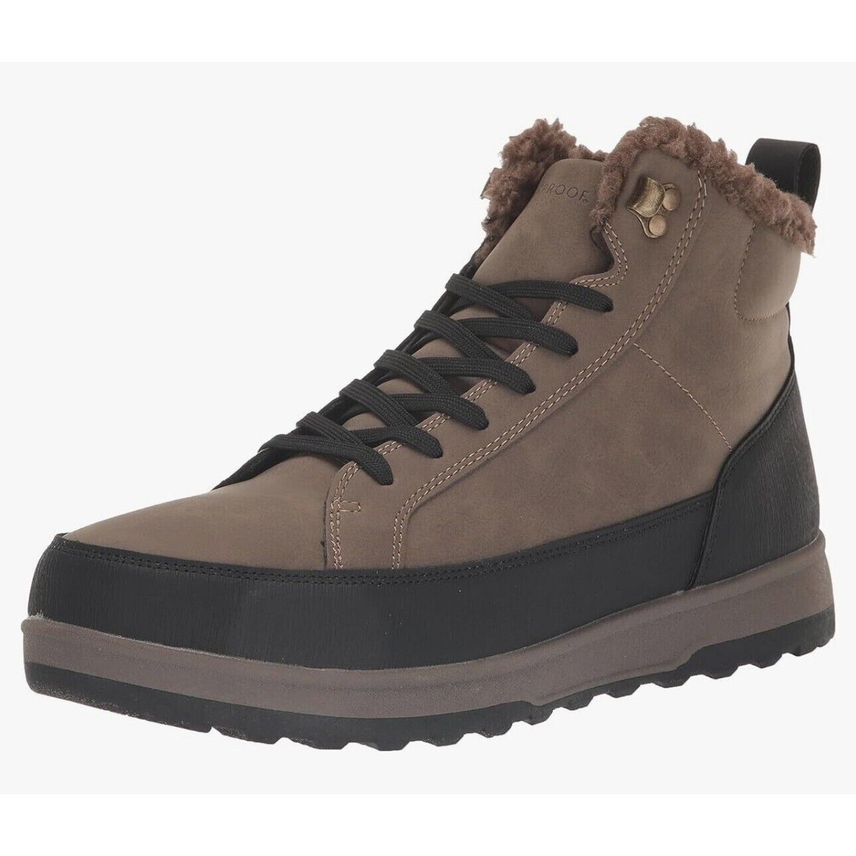 Weatherproof Logjam Lace Up Snow Sneaker Boots Memory Foam Men\'s 11 Brown NEW Weatherproof Men main image 3