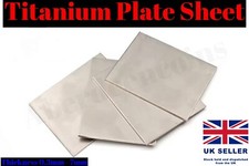 Titanium Plate Sheet Thickness 0.3mm- 7mm Metal GR2 High Hardness Ti Alloy Craft
