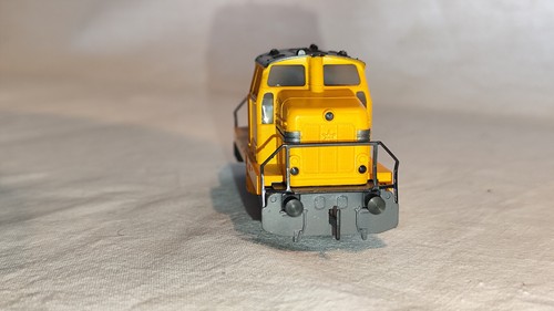 Märklin H0 3078 Diesellok DHG 500 gelb, 3-achsig hellblaue OVP - Picture 13 of 17
