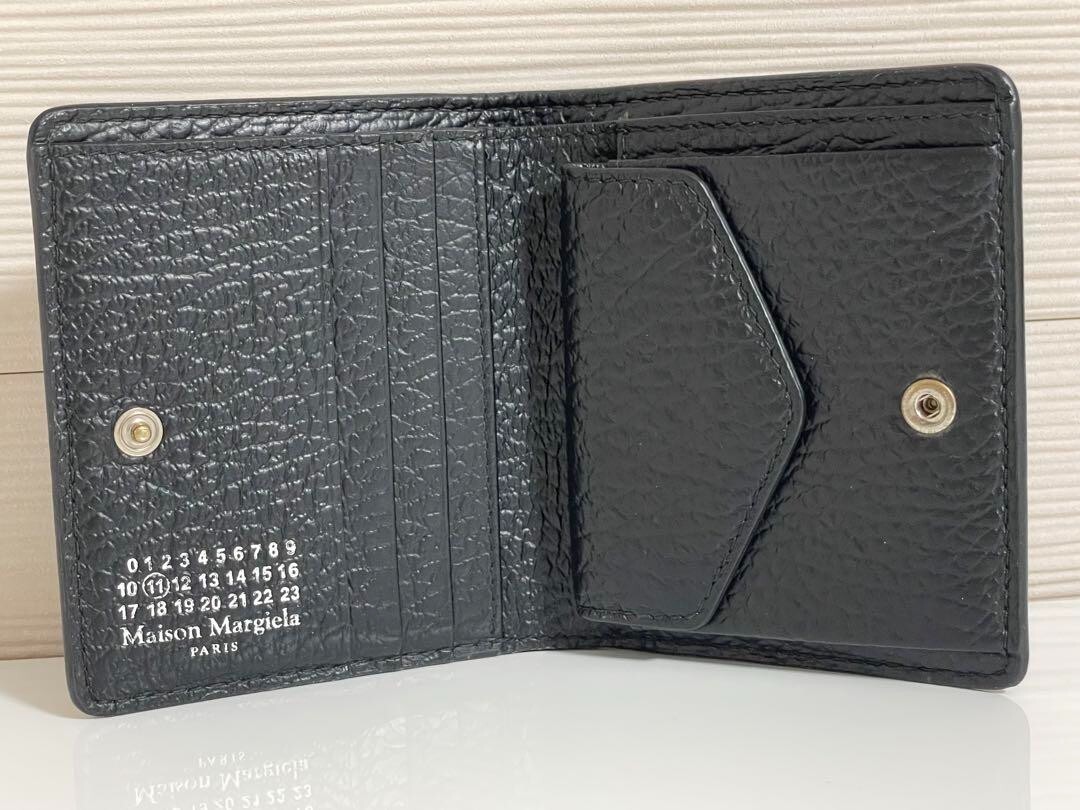 MAISON Maison Margiela Bi-fold Wallet Leather Coin Purse