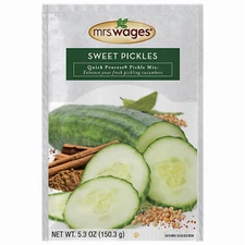 Mrs. Wages W624-J7425 Sweet Pickles Seasoning Mix, 5.3-oz. - Quantity 12