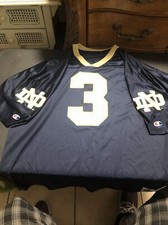 Vintage Notre Dame Fighting Irish Joe Montana Football Jersey Made in USA Bin34