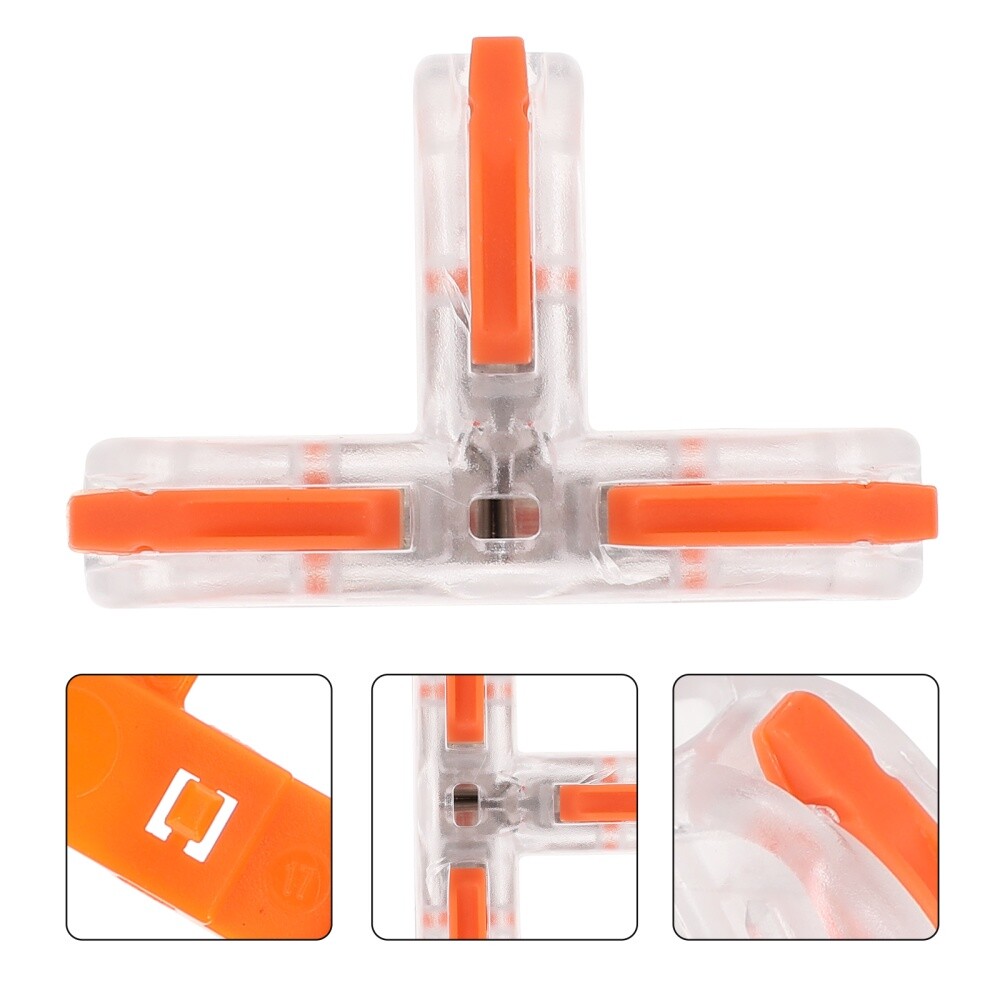 10 Pcs Cable Keychain Quick Terminal Safer to Use Connectors