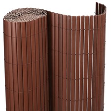 Privacy Screen Bamboo PVC Mat Border Panel Fence Garden Wall Gates Fencing Patio