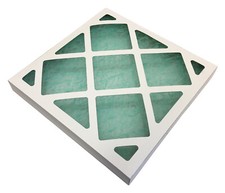 Spray Booth Dry Glass Panel Filter Fiberglass Various Sizes 45mm Depth Card