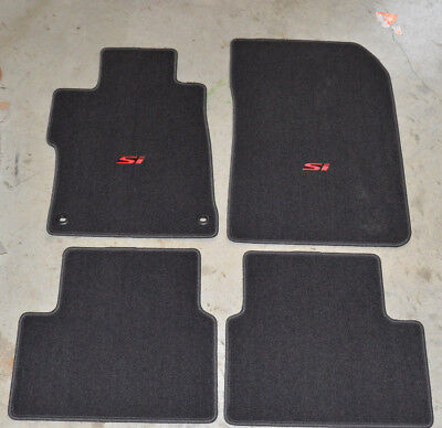 New Genuine Oem 2014 2015 Honda Civic Si Floor Mat Set 83600 Tr7