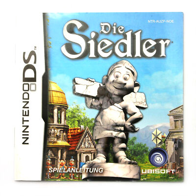 NDS Die Siedler Spielanleitung / Handbuch / Manual / Guide NTRAUZPNOE NUR ANLEIT