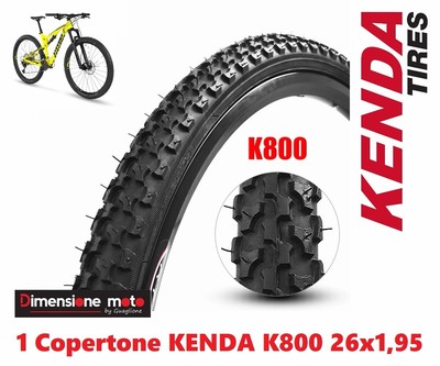 Copertone Nero Tassellato 26x1,95 (50-559) KENDA per Bici 26\