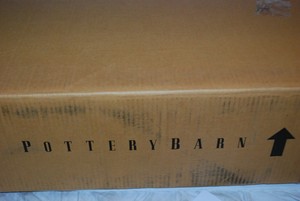 New In Box Nib Pottery Barn Holman Wine Glass Shelf Espresso Ebay