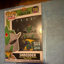 Funko Pop! Retro Toys TMNT Shredder #110 2022 FunKon Exclusive LE Vinyl