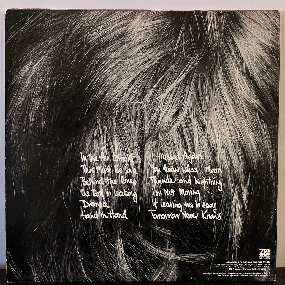 PHIL COLLINS - Face Value (1981) - 12" Vinyl Record LP - VG - Image 2 of 4