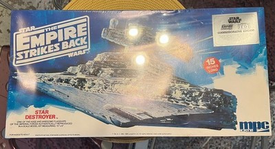 MPC ERtl Star Wars ESB Star Destroyer Model Kit 15  Long Sealed New