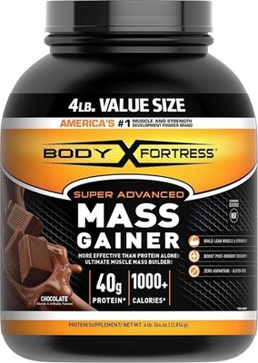 Super Advanced Mass Gainer - 4lbs Chocolate Protein for Maximum Muscle Growth