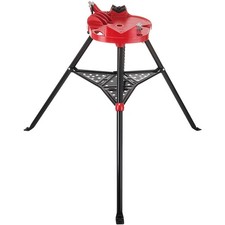 Uimoso 6" Pipe Chain Vise Stand with Steel Frame and Rubber Feet