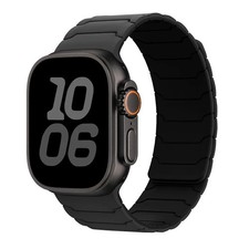 Magnetic Strap For iWatch Ultra 2 Series 10 9 8 7 SE 6 5 Silicone iWatch Band