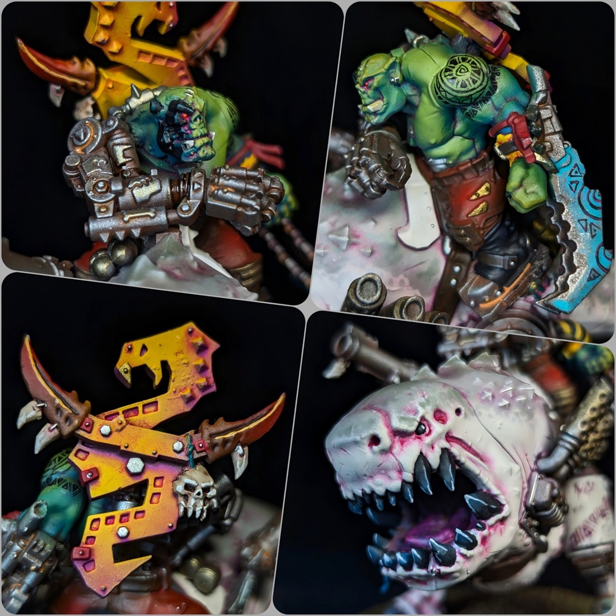 Warhammer 40k commission painted Ork Mozrog Skragbad | eBay