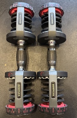 Authentic Bowflex SelectTech Nautilus 552 Series 1 Dumbbell Set Of 2 No Weights
