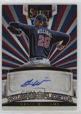2023 Panini Select Tri-Color Prizm 33/49 Gavin Williams #YES-GW Auto 1g37
