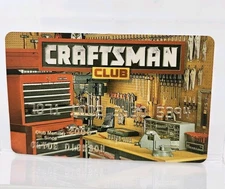 Vintage Craftsman Club Sears Roebuck Membership Credit Card Tool Workbench Image