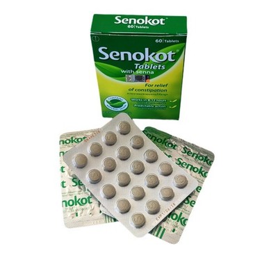 Senokot Tablets 60s Natural Senna Laxative for Constipation Relief Herbal