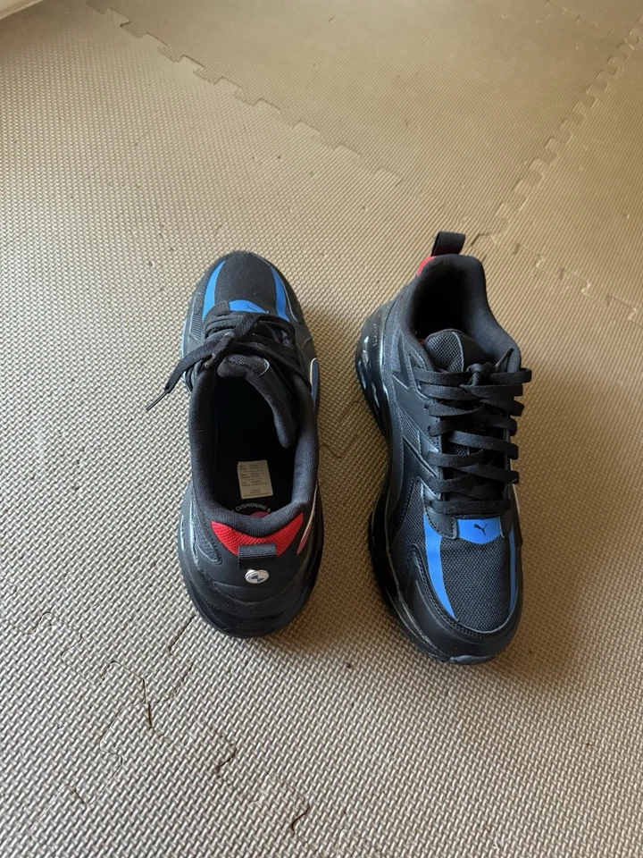 BMW M Motorsport Men’s Shoes Size 11 Black BMW Shoes Msport Running Shoes - Image 3 of 4