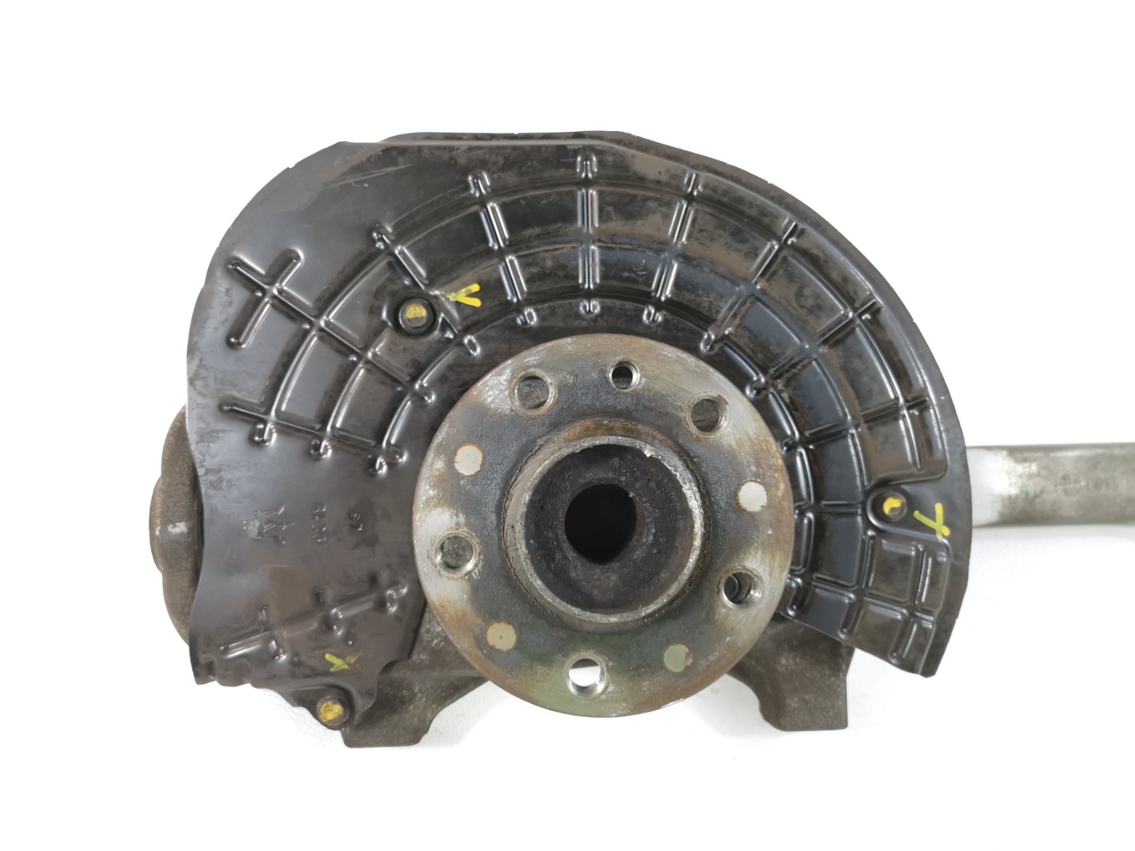 Maserati Ghibli 2017 RWD M156B 3.0 L Front Right Spindle Knuckle With Hub OEM