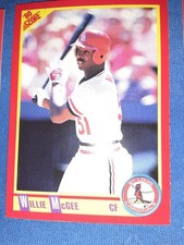 1990 Score - Willie McGee #374