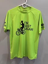 NEW VINTAGE CANNONDALE PETER SAGAN SUGOI PRESS EVENT T-SHIRT SMALL